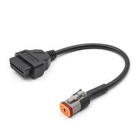 TikTok lanza 4 pines a 16 pines Obd 2 conector de 16 pines escáner de diagnóstico cable adaptador OBD para Harley Davidson en 2024