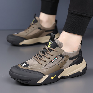 Chaussures de randonnée en mesh pour hommes, bout rond, respirantes, semelle extérieure en caoutchouc, semelle intermédiaire en EVA, été, trekking en plein air, usage décontracté - Product Image 2