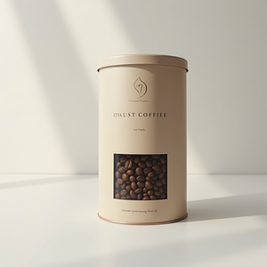 หลอดบรรจุกาแฟแบบกลมกล่องกระดาษทรงกระบอกบรรจุภัณฑ์สำหรับใส่ชากาแฟดีไซน์นูนออกแบบได้ตามต้องการ - Product Image 4