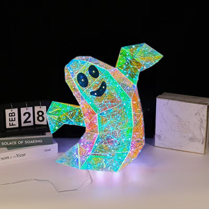 Decoración <span class=keywords><strong>de</strong></span> Escena Luminosa con Sombrero <span class=keywords><strong>de</strong></span> Bruja Mágico para Fiesta <span class=keywords><strong>de</strong></span> Halloween, Material PET, <span class=keywords><strong>de</strong></span> Flower World - Product Image 1