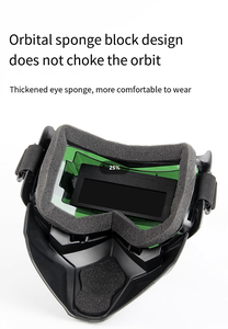 Lunettes de soudage à obscurcissement automatique de qualité supérieure avec cadre complet en PC pour tous les travaux de soudage - Product Image 6