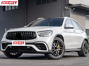 Pour <span class=keywords><strong>Mercedes</strong></span> Benz <span class=keywords><strong>GLC</strong></span> <span class=keywords><strong>coupé</strong></span> C253 2020 2021 <span class=keywords><strong>2022</strong></span> GLC63 AMG voiture Auto avant pare-chocs arrière diffuseur accessoires Kit de carrosserie - Product Image 4