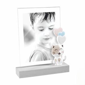 Cadre photo en acrylique avec décorations assorties 13x18cm - Product Image 1