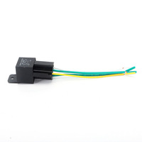 Relais automobile robuste 40A 4 broches 5 broches 12V 24V CC avec prise de câblage préassemblée pour la modification de camions et voitures