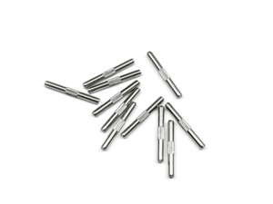 Goupilles de centrage cylindriques en acier inoxydable moletées sur mesure, finition brillante, dimensions de la tête personnalisables - Product Image 2