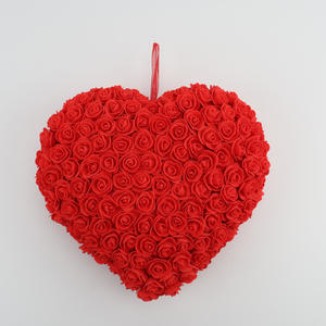 Decoração de Parede em Forma de Coração com Rosas Artificiais MEICHUANGHUI, Arte de Parede Romântica Personalizada para Casamentos e Dia dos Namorados - Product Image 5