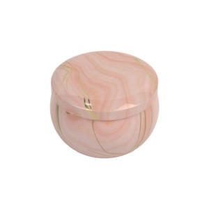 علبة هدايا معدنية دائرية من الصفيح جاهزة للشحن لتعبئة الشاي والحلوى والبسكويت وشموع العلاج العطري وعطور الجيب والحرف اليدوية - Product Image 5