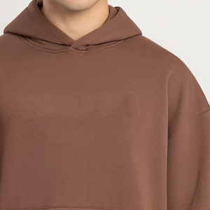 Survêtement décontracté d'hiver léger et uni de haute qualité pour hommes, prix de gros, logo personnalisé - Product Image 6