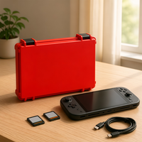Étui de rangement étanche en PETG, étui rigide, vente en gros OEM, étui de protection portable de haute qualité pour accessoires de console portable