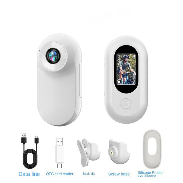 1080P Sports Mini Thumb Camera Wide Angle 360 Cycle Video Recorder POV Magnetic Portable Pocket Body BodyCam Action Cameras