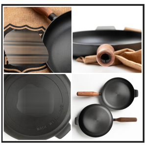 Poêle à frire-Excellente poêle en fonte <span class=keywords><strong>de</strong></span> qualité supérieure Induction 26 cm - Product Image 6