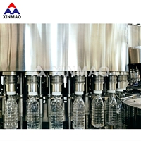 Ligne de production de la machine de remplissage d'eau minérale purifiée par bouteille 12000BPH usine automatique