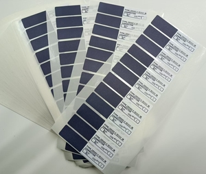 Étiquettes adhésives imprimées UV de taille personnalisable, autocollants durables, papier d'écriture PET, téléphones mobiles industriels, montres intelligentes <span class=keywords><strong>FASSON</strong></span> - Product Image 4