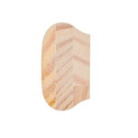 Main courante en pin apprêté blanc de style moderne pour la construction de maisons, rampe d'escalier en acier, pont et hôtel, application comprenant un support de main courante