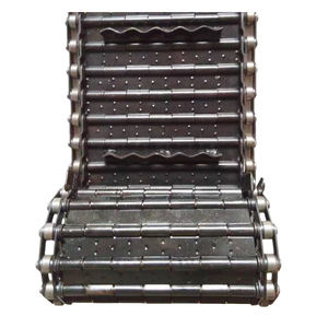 Özelleştirilmiş gıda sınıfı SUS 304/316 paslanmaz çelik delikli tel örgü zincir plaka konveyör bandı bölme restoran kullanımı için yüksek - Product Image 4