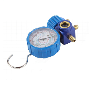 Husen एकल 500psi मीटर कई डिजिटल दबाव गेज एयर कंडीशनर 410 * r22 * r12 * r134 रेफ्रिजरेटर भरने डिवाइस - Product Image 3