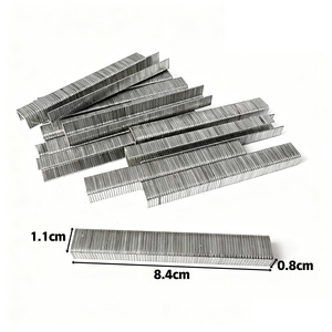Yutoupai 1010J Staples <b>U</b> Type 0.8mm Steel Industrial <b>Nails</b> For Woodworking Decoration - Product Image 2