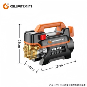 Nettoyeur Haute Pression Électrique 1500W pour Voiture, Pompe en Laiton Orange, Personnalisation OEM - Product Image 2