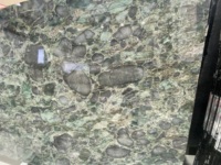 Marbre Emerald Marinace Vert Naturel Luxe Écologique Imperméable Grande Dalle de Pierre pour Salle à Manger Haut de Gamme Salle de Bain Cuisine Extérieur