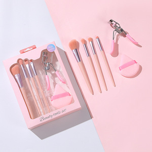 Juego <span class=keywords><strong>de</strong></span> 6 <span class=keywords><strong>brochas</strong></span> <span class=keywords><strong>de</strong></span> <span class=keywords><strong>maquillaje</strong></span>, corrector, rubor, sombra <span class=keywords><strong>de</strong></span> ojos, rizador <span class=keywords><strong>de</strong></span> pestañas, esponja <span class=keywords><strong>de</strong></span> belleza, herramientas <span class=keywords><strong>de</strong></span> <span class=keywords><strong>maquillaje</strong></span> - Product Image 6