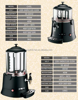 Machine à café et à chocolat chaud électrique commerciale, distributeur automatique