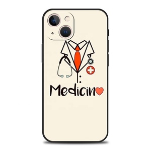 <span class=keywords><strong>Funda</strong></span> de <span class=keywords><strong>Silicona</strong></span> Suave con Diseño de Enfermera y Medicina para <span class=keywords><strong>iPhone</strong></span> 16 15 14 13 12 Pro Max XR XS X 11 7 8 Plus <span class=keywords><strong>SE</strong></span> <span class=keywords><strong>2020</strong></span> 13 - Product Image 2