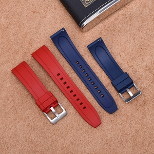 Juelong Fkm Cao Su Dây Đeo Đồng Hồ 18 19 20 21 22 23 24Mm Phát Hành Nhanh Chóng Flo Cao Su Ban Nhạc Đồng Hồ - Product Image 3