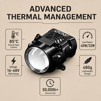 Neues Großbestellungsangebot: Vibrationsresistentes Triple-Beam-Matrix 24V DC Hochleistungs-Projektormodul, 2600 Lumen, 72W, universell einsetzbar