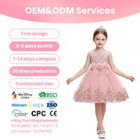 Vestido de Disfraz de Princesa para Niñas, Aprobado por BSCI, Personalizado, con Lentejuelas y Falda de Tul, para el Día de San Valentín, Películas y Televisión