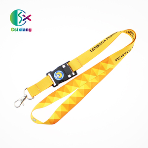 High Quality Personalized Custom logo Aviation Neck Strap Silk Screen Printed Polyester air <strong>Lanyard</strong> for <strong>Staff</strong> - Product Image 5