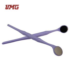 10 pz/scatola dentale <span class=keywords><strong>Double</strong></span> <span class=keywords><strong>Sided</strong></span> bocca specchio superficie bocca esame riflettore specchio orale - Product Image 3