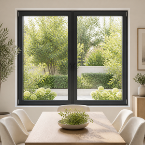 Fenêtres en <span class=keywords><strong>baie</strong></span> en aluminium à rupture de pont thermique avec verre feuilleté et grille pour l'Australie et les maisons - Product Image 1