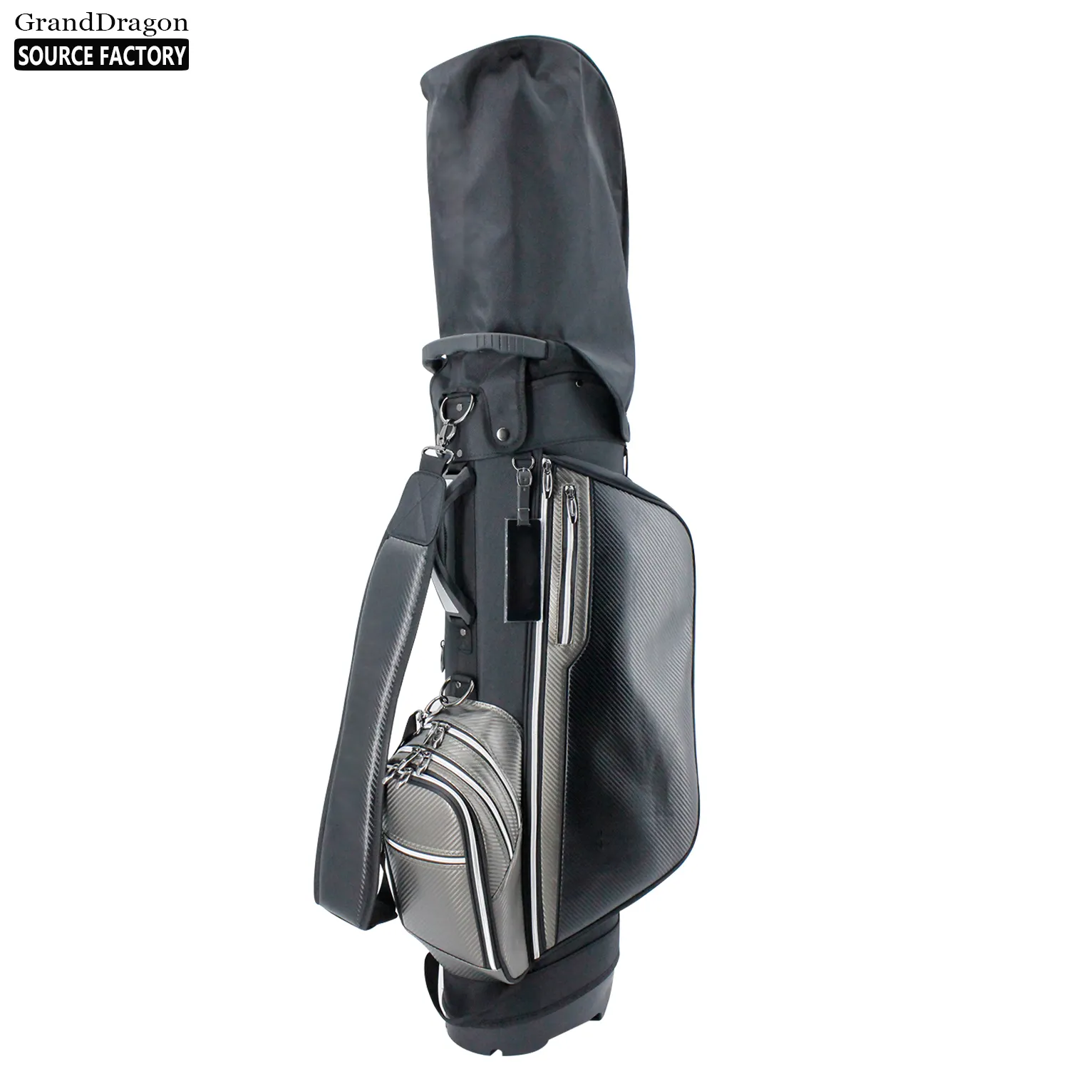 Производитель, профессиональная сумка для гольфа с логотипом на заказ, мужская сумка для гольфа с подставкой