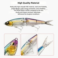 Leurre flottant de type Minnow, taille 3, tête de plomb grande, sans hameçons, pour la pêche en bateau et en mer au bar, 178 cm, 508 g