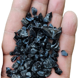 Puces et agrégats de calcin de verre broyés de couleur noire avec exportation de quantité en vrac d'emballage standard de haute qualité - Product Image 1
