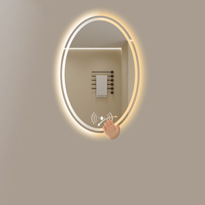 Decorating <b>Mirror</b> Wall <b>Clock</b> Decorative <b>Mirror</b> with Integrated <b>Clock</b> Function - Product Image 3