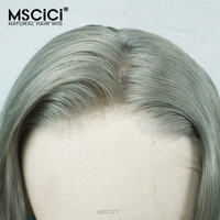 Perruque Lace Front en Cheveux Européens Prête à l'Expédition avec Bande Élastique Réglable, Texture Douce et Lisse, Densité Naturelle