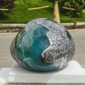 Jingyue Custom Frp Glasvezel Combineren Transparante Hars Moderne Kunstmatige Elegante Ornament Handgemaakte Rotstuin Decoratie Sculptuur - Product Image 3