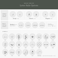 Noms personnalisés or Collier pendentif bijoux en acier inoxydable initiales lettre arabe maman fils 3 blanc pièce collier à breloques