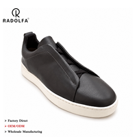 Chaussures de ville pour hommes en cuir véritable RADOLFA, style Old Money de luxe, confortables pour la marche quotidienne
