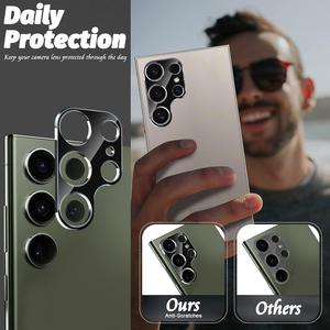 Protecteur d'objectif d'appareil photo 9H pour Samsung <span class=keywords><strong>Galaxy</strong></span> S24 <span class=keywords><strong>FE</strong></span> S21 <span class=keywords><strong>FE</strong></span> S25 S23 <span class=keywords><strong>S20</strong></span> Couvercle d'objectif en <span class=keywords><strong>verre</strong></span> <span class=keywords><strong>trempé</strong></span> pour Samsung Note 20 ultra - Product Image 2