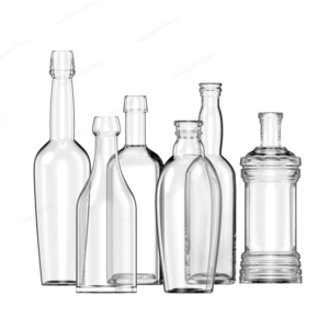 Nhà Sản Xuất Tùy Chỉnh Hình Chai Rượu Thiết Kế Thời Trang Rượu Mạnh 500Ml <span class=keywords><strong>Vodka</strong></span> 70cl Rõ Ràng Whiskey 750Ml Chai Rỗng - Product Image 6