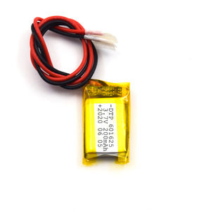 ISO9001 FCC zertifikat 601625 3,7 v 200mah lipo batterie - Product Image 2