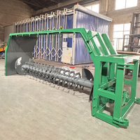 Retourneur de compost tracté par tracteur pour une efficacité élevée dans le recyclage des déchets organiques et la production d'engrais agricoles