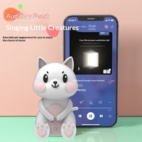 Nouvel Animal de Dessin Animé pour Enceinte Sans Fil, Mini Mignon Panda Renard Oiseau Chat, Jambes Extensibles Anti-Chute Multifonctionnel