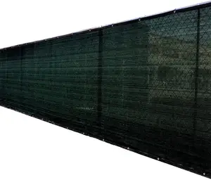Zhejiang profesyonel üretici Hdpe örgü çit haddelenmiş gizlilik eskrim plastik ekran çit