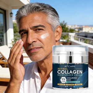 <span class=keywords><strong>Crème</strong></span> hydratante anti-âge pour le visage la plus vendue avec du rétinol et du collagène pour hommes, soin quotidien de la peau - Product Image 2