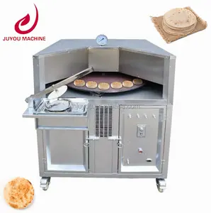 JUYOU Automatic Roti Making Machine Gas Roti Chapati Pancake Food Processing Machinery