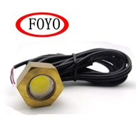 Foyo Marque Pas Cher Prix Marine En Laiton Fiche Led Lumière Sous-Marine LED Marine Bouchon Vidange Lampe pour Kayak et Yacht