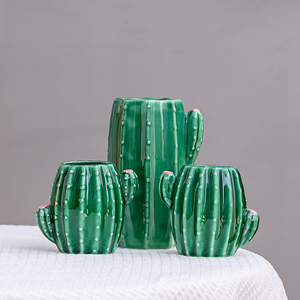 <span class=keywords><strong>Vaso</strong></span> da Tavolo Moderno in Ceramica Smaltata Colorata Fatto a Mano Eastern Rock <span class=keywords><strong>per</strong></span> Composizioni Floreali e Ornamenti di <span class=keywords><strong>Cactus</strong></span> - Product Image 3